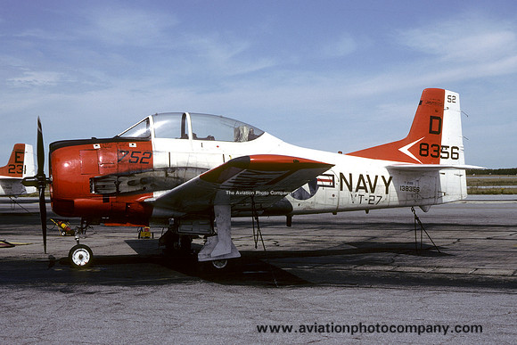 US Navy VT-27 North American T-28B Trojan 138356/D-752 (1982)