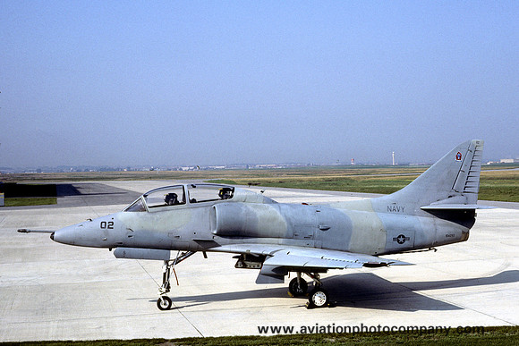 US Navy VF-43 Douglas TA-4J Skyhawk 152492/02 (1983)