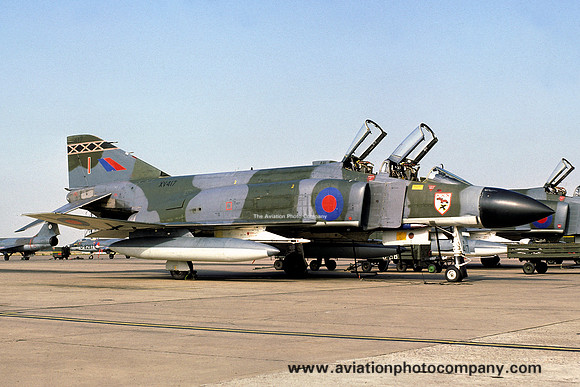 RAF 29 Squadron McDonnell F-4M Phantom FGR.2 XV417/I (1976)
