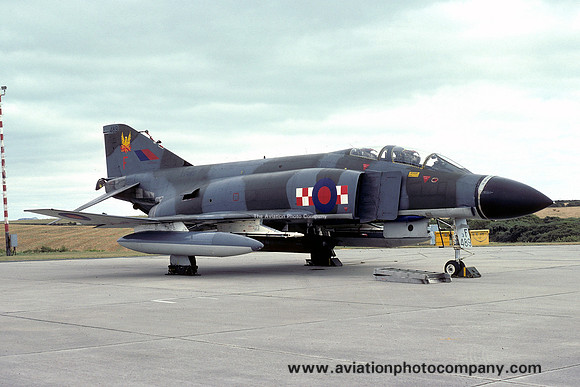 RAF 56 Squadron McDonnell F-4M Phantom FGR.2 XV489/F (1976)