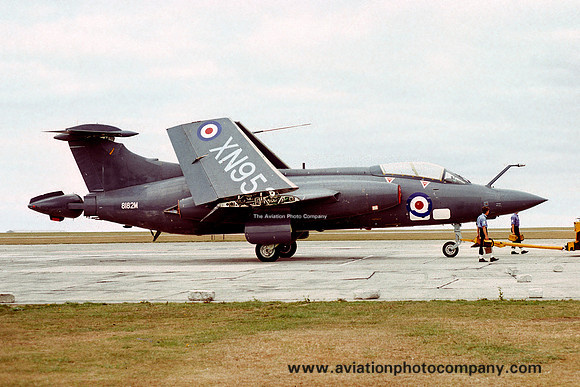 Royal Navy School of Aircraft Handling Blackburn Buccaneer S.1 8182M (1976)