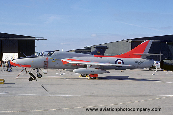 Royal Navy Hawker Hunter T.8 XL580 (1976)