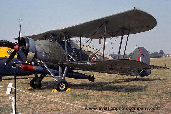 Royal Navy Fleet Air Arm Historical Flight Fairey Swordfish NF389 (1976)