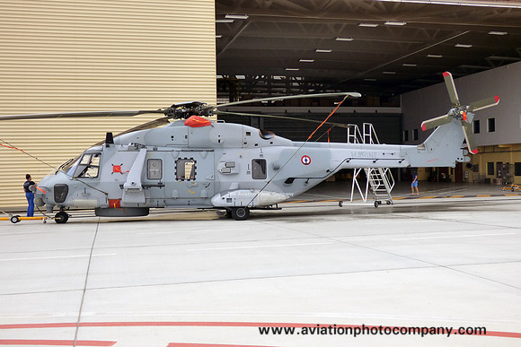 French Navy 31F NHI NH90-NFH 21 at Hyeres (2019)