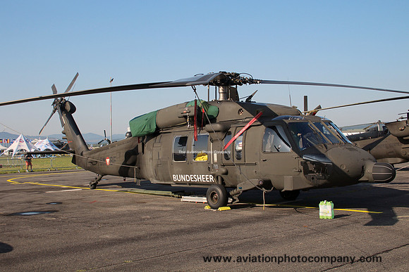 Austrian Air Force Sikorsky S-70A Blackhawk 6M-BF at the Sliac Air Show (2019)