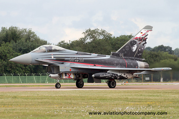 German Air Force TLG71 Eurofighter EF-2000 30+25 at RIAT Fairford (2019)