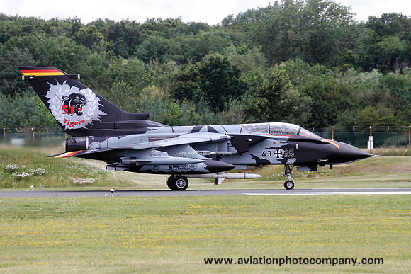 German Air Force TLG51 Panavia Tornado IDS 43+25 at RIAT Fairford (2019)