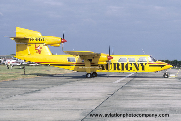 Aurigny Air Services Britten Norman BN-2A Trislander G-BBYO (1988)