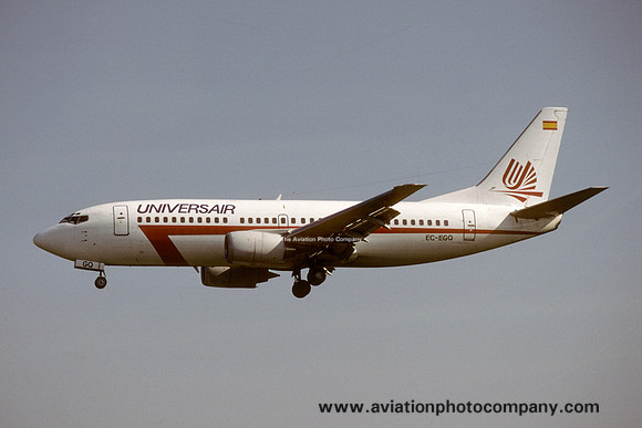Universair Boeing 737-3Q8 EC-EGQ (1988)