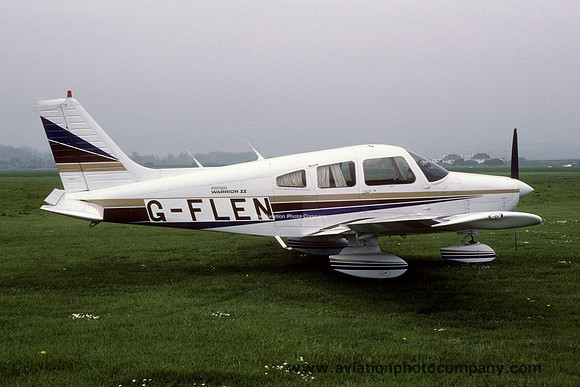Piper PA-28-161 Cherokee Warrior G-FLEN at Shoreham (1988)