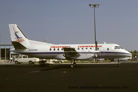 Piedmont Commuter/Brockway Air SAAB 340A N743BA (1987)