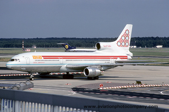 Alia Royal Jordanian Airlines Lockheed L1011-500 Tristar JY-AGB (1983)