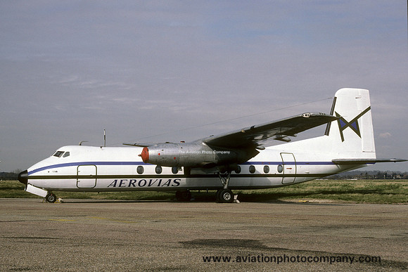 Aerovias Handley Page Herald G-BCWE (1988)