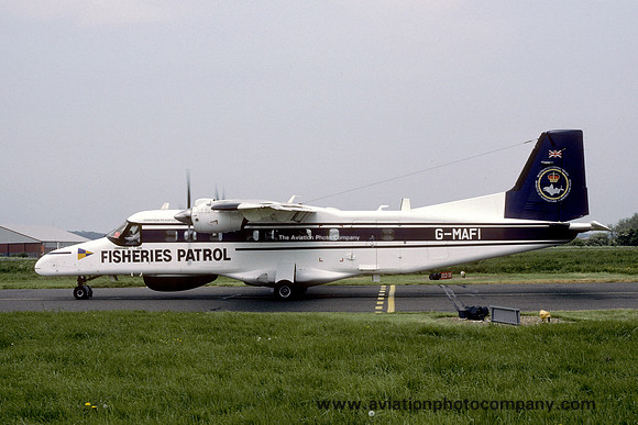 FR Aviation/Fisheries Patrol Dornier Do228-202 G-MAFI (1988)