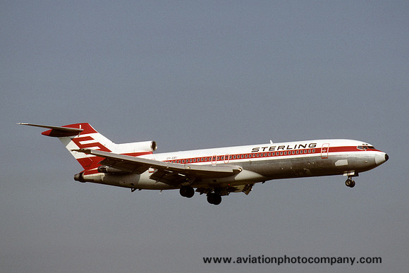 Sterling Airways Boeing 727-270 OY-SBI (1988)