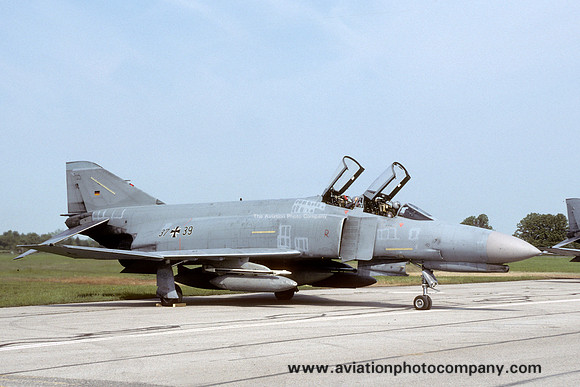 German Air Force JG71 McDonnell F-4F Phantom 37+39 (1995)