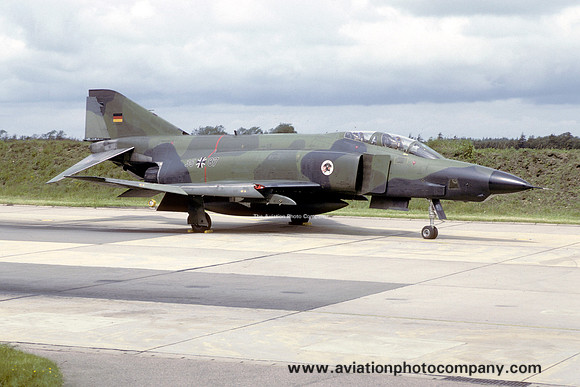 German Air Force AKG52 McDonnell RF-4E Phantom 35+87 (1989)