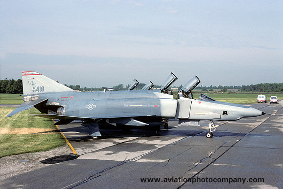 USAF Nebraska ANG 155 RS McDonnell RF-4C Phantom 66-0418 (1993)