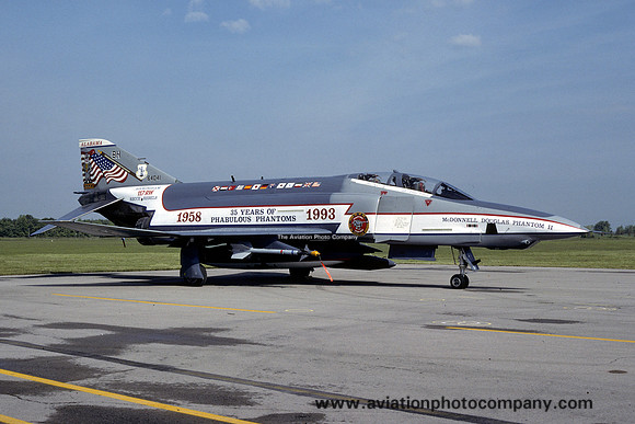 USAF Alabama ANG 106 RS McDonnell RF-4C Phantom 64-1041 (1993)