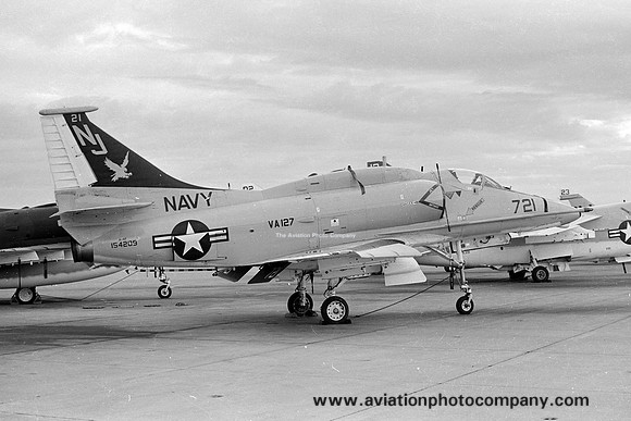 US Navy VA-127 Douglas A-4F Skyhawk 154209/NJ-721 (1975)