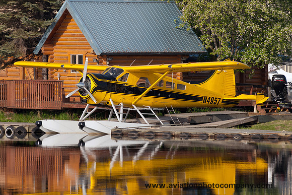 DHC-2 Beaver N4957 at Lake Hood (2016)