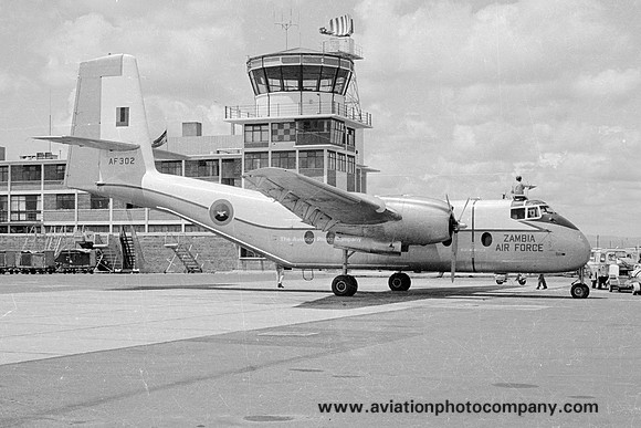 Zambia Air Force DHC-4 Caribou AF302 (1965)