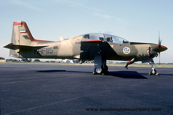 Kuwait Air Force 19 Squadron Embraer Tucano KAF115 (1995)
