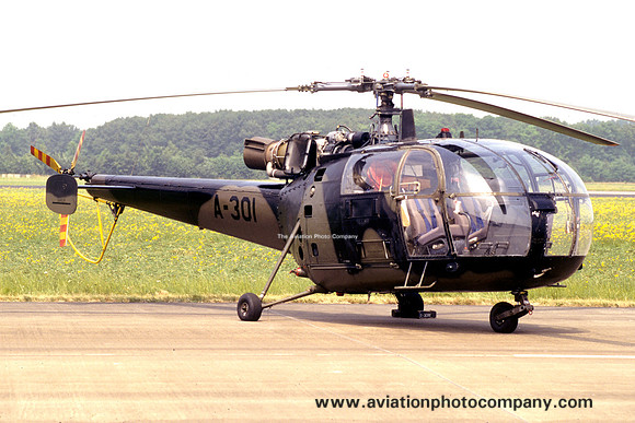 Dutch Air Force 302 Squadron Sud Alouette III A-301 (1995)