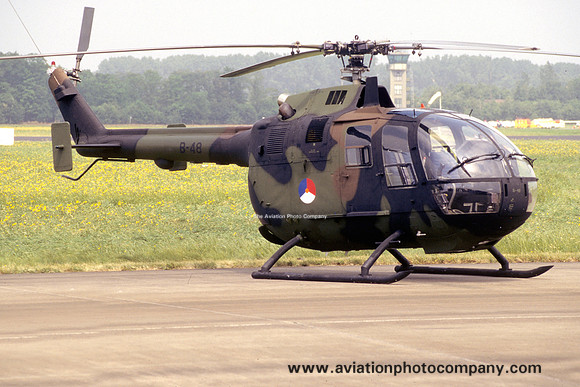 Dutch Air Force 299 Squadron Bolkow Bo105C B-48 (1995)