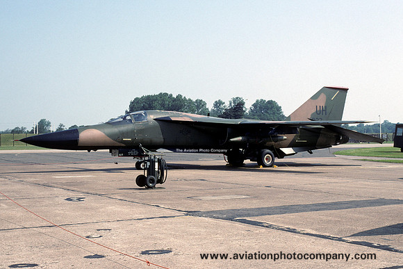 USAF 20 FW 77 FS General Dynamics F-111E Aardvark 68-0027/UH (1993)