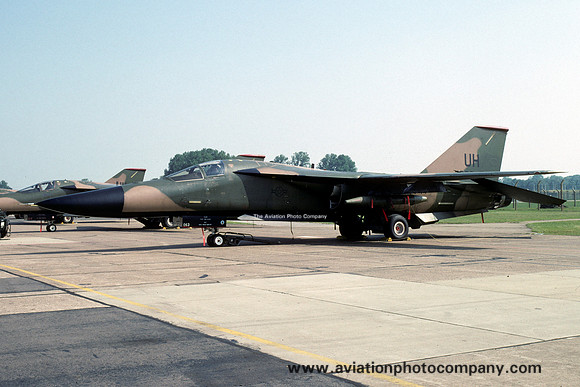 USAF 20 FW 77 FS General Dynamics F-111E Aardvark 68-0063/UH (1993)