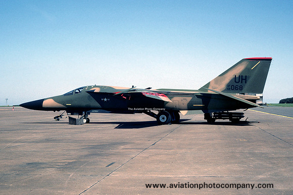 USAF 20 FW 77 FS General Dynamics F-111E Aardvark 68-0068/UH (1993)