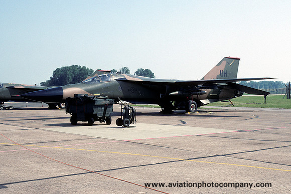 USAF 20 FW 77 FS General Dynamics F-111E Aardvark 68-0077/UH (1993)