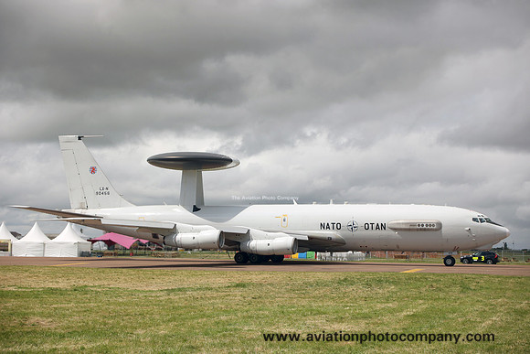 NAEWF Boeing E-3A Sentry LX-N90456 at RIAT Fairford (2024)