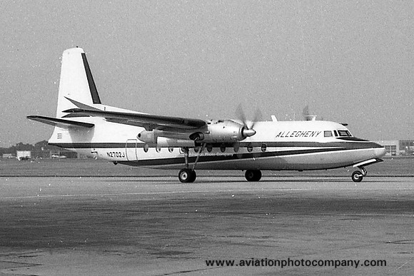 Allegheny Airlines Fairchild F-27 N7202J (1966)