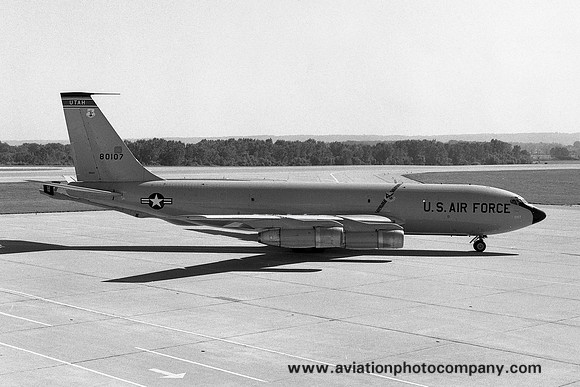 USAF Utah ANG Boeing KC-135A Stratotanker 58-0107 at Offutt AFB (1982)