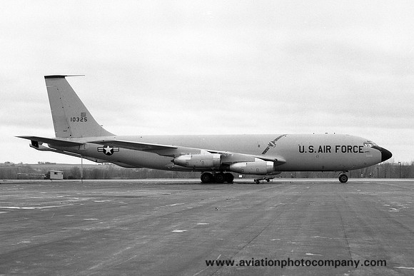 USAF 42 BW Boeing KC-135A Stratotanker 61-0325 at Offutt AFB (1983)
