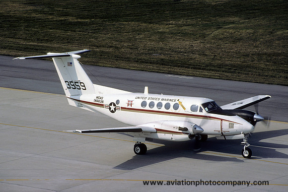 US Marines MCAS Iwakui Beech UC-12B 163559 (2001)