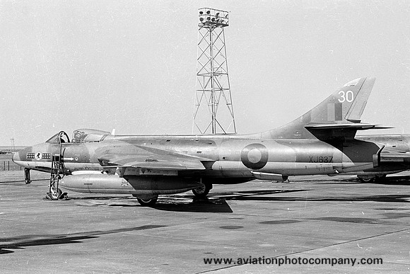 RAF TWU 234 Squadron Hawker Hunter F.6 XJ637/30 (1978)