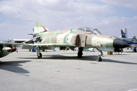 Israeli Air Force McDonnell F-4E Phantom 187 displayed at Hatzerim (1994)