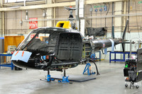 RAF Aerospatiale Squirrel HT.1 ZJ276 stored at RAF Shawbury (2011)