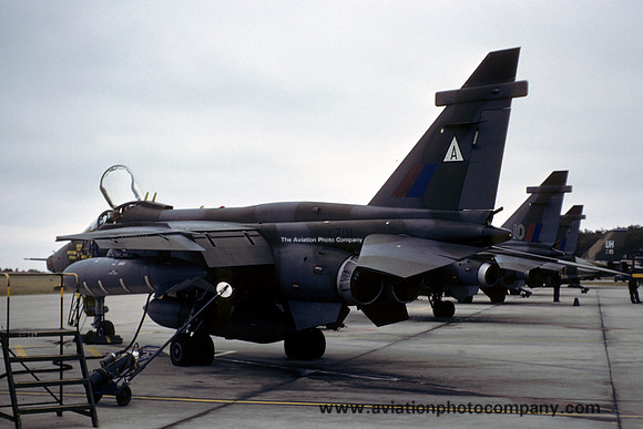 RAF 2 Squadron Sepecat Jaguar GR.1 XZ111 (1976)