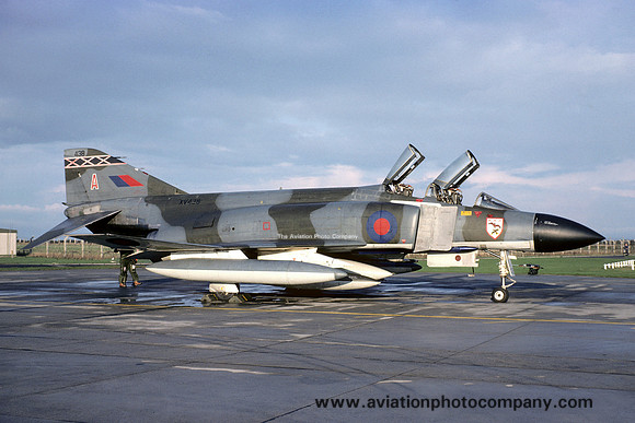 RAF 29 Squadron McDonnell F-4M Phantom FGR.2 XV438/A (1976)