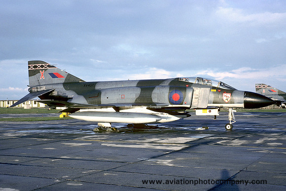 RAF 29 Squadron McDonnell F-4M Phantom FGR.2 XV407/X (1976)