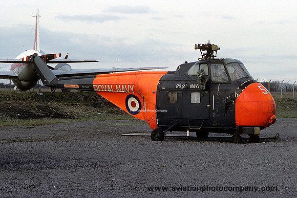 Royal Navy Westland Whirlwind HAS.7 XG592 at Rhoose (1976)