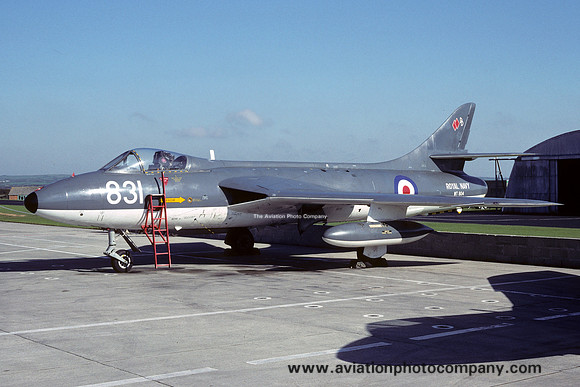 Royal Navy SAH Hawker Hunter GA.11 WT804/DD831 (1989)