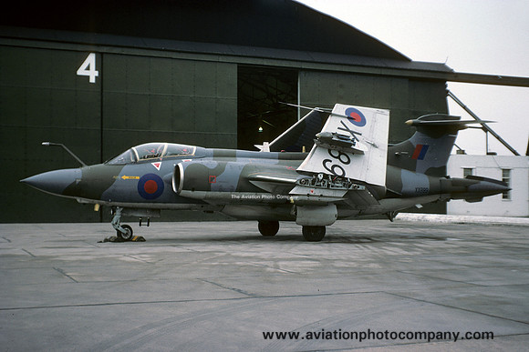 RAF Blackburn Buccaneer S.2 XX899 at RAF Lossiemouth (1977)