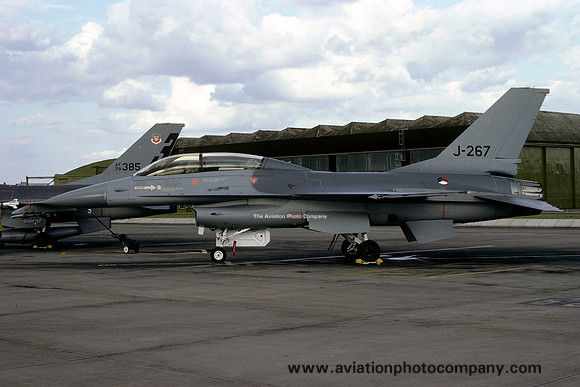 Dutch Air Force GD F-16B Fighting Falcon J-267 (1981)