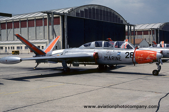 French Navy 59S Fouga CM.175 Zephyr 28 (1981)