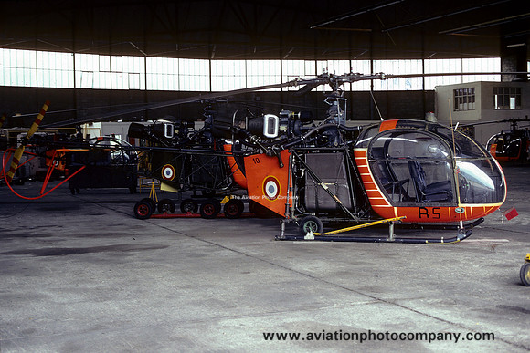 French Air Force CIEH341 Sud Alouette II 10/RS (1981)
